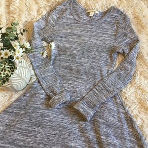 grey dress